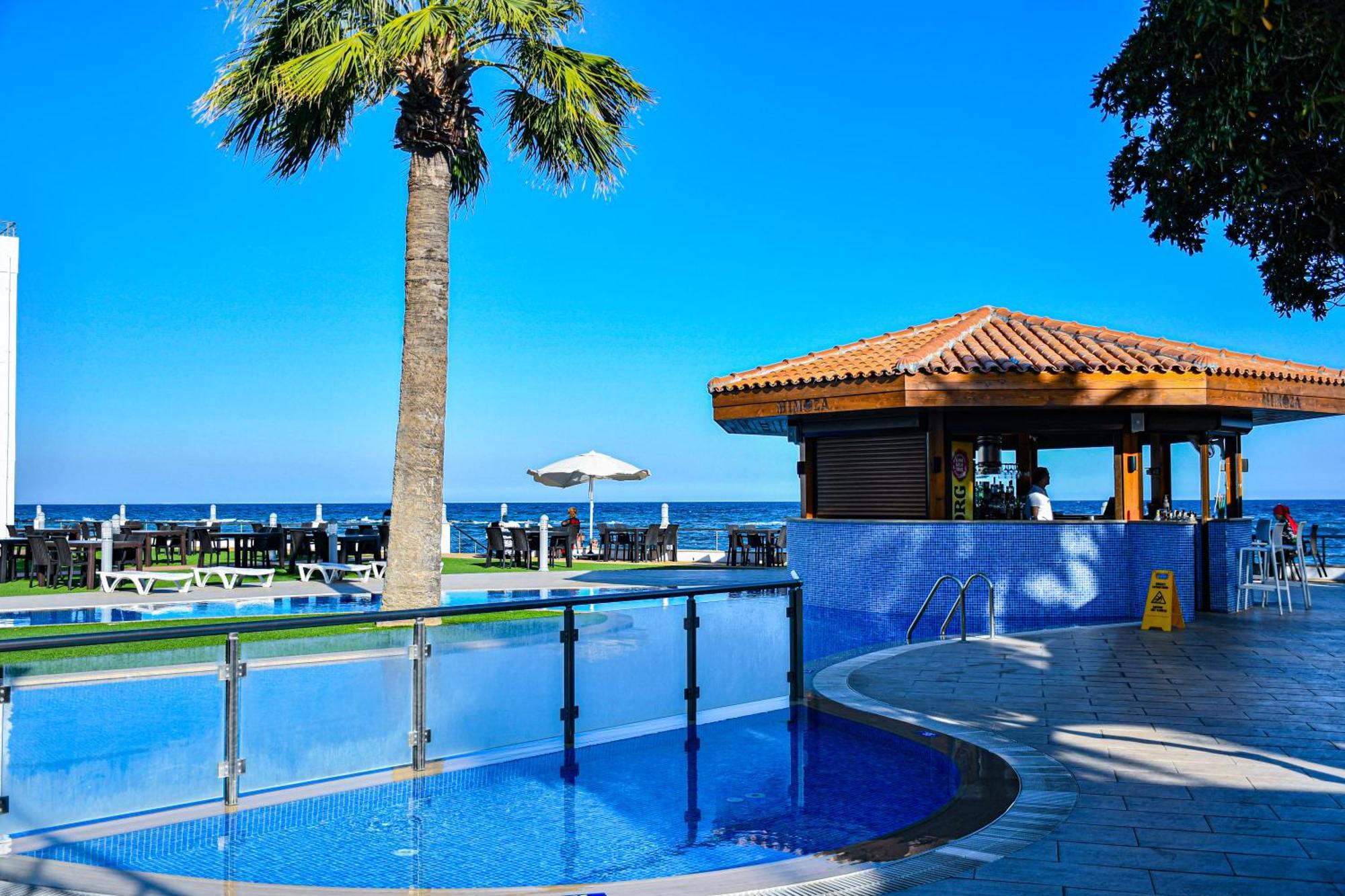 Mimoza Beach Hotel Agios Sergios Eksteriør billede