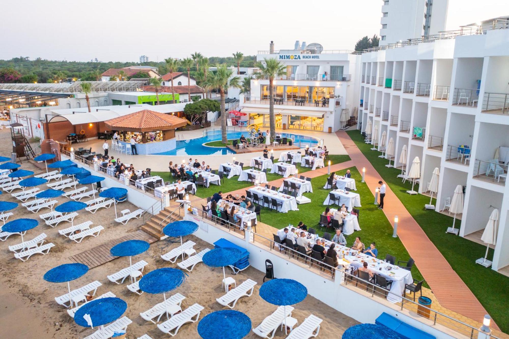 Mimoza Beach Hotel Agios Sergios Eksteriør billede