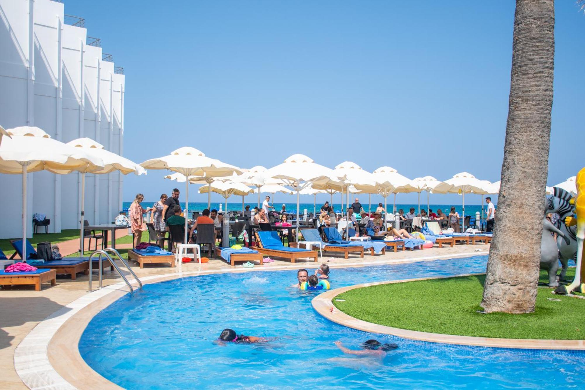 Mimoza Beach Hotel Agios Sergios Eksteriør billede