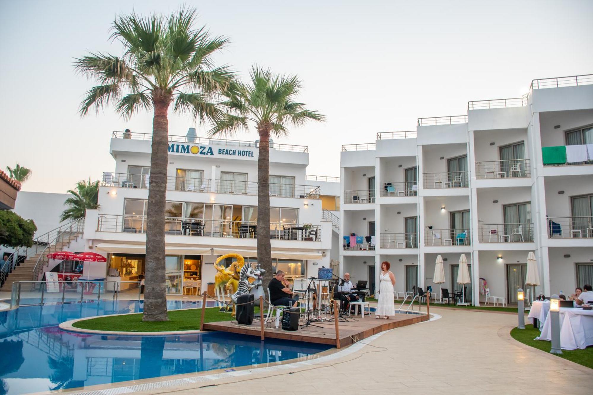 Mimoza Beach Hotel Agios Sergios Eksteriør billede