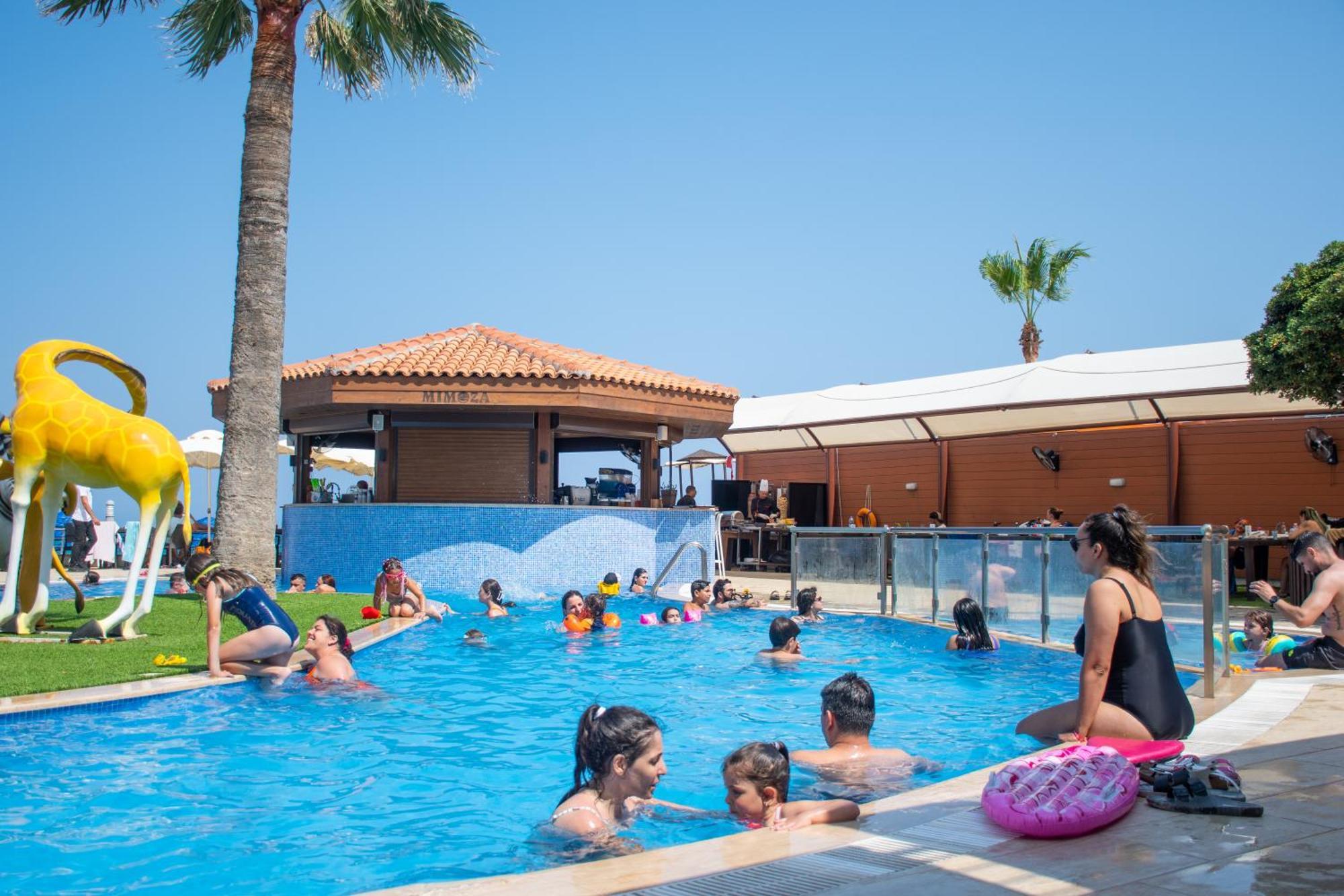 Mimoza Beach Hotel Agios Sergios Eksteriør billede