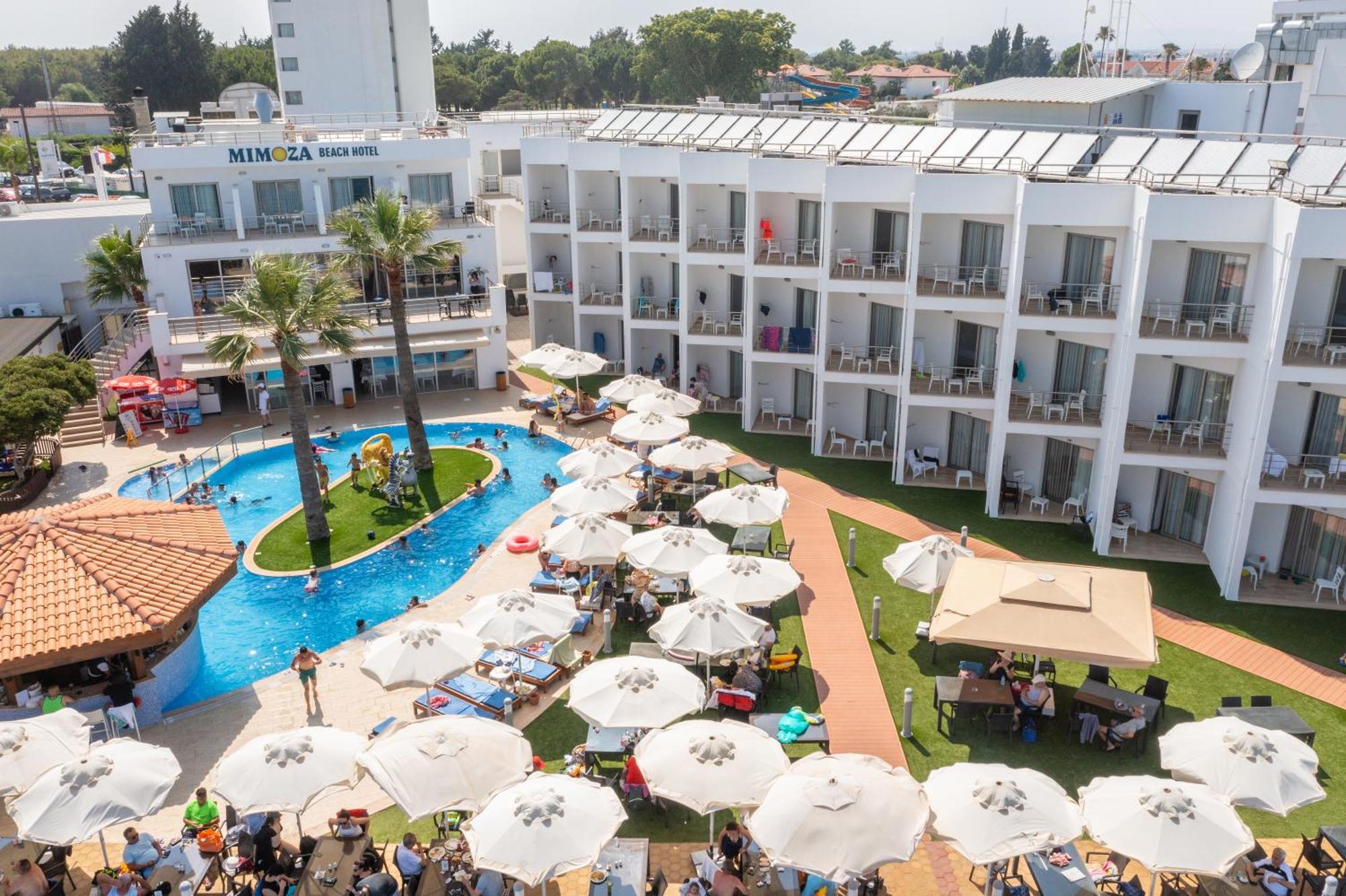 Mimoza Beach Hotel Agios Sergios Eksteriør billede