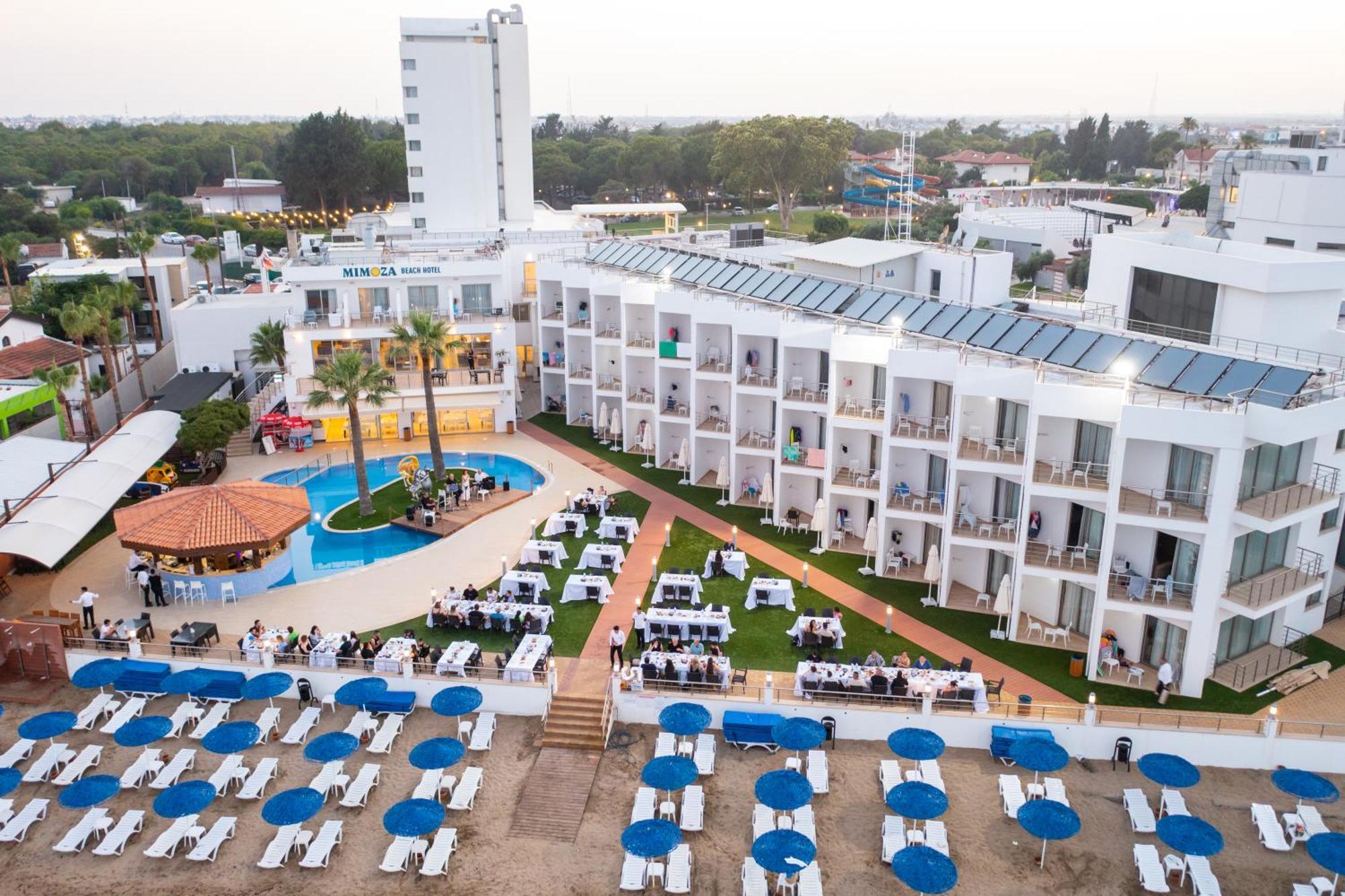 Mimoza Beach Hotel Agios Sergios Eksteriør billede
