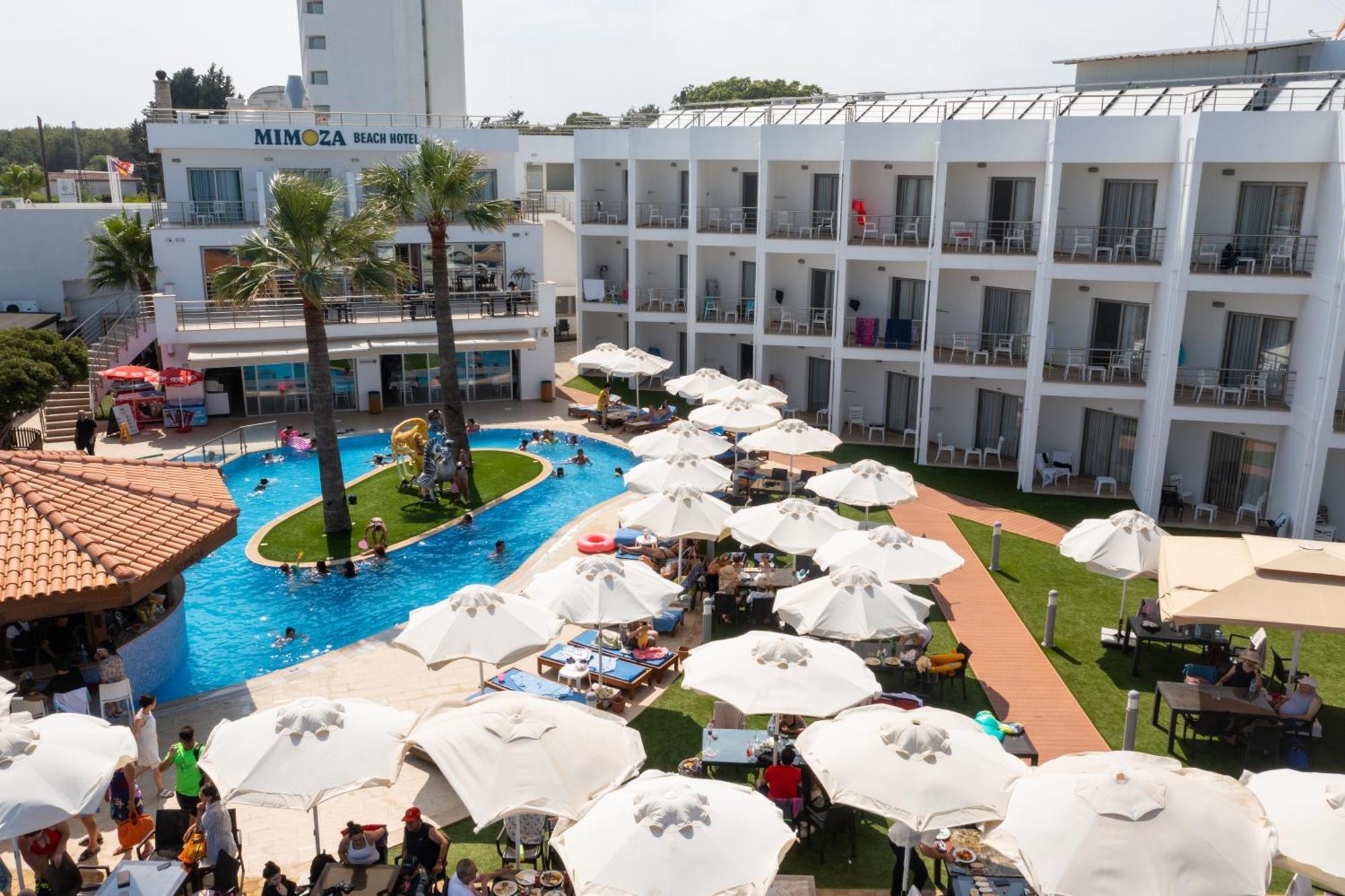 Mimoza Beach Hotel Agios Sergios Eksteriør billede
