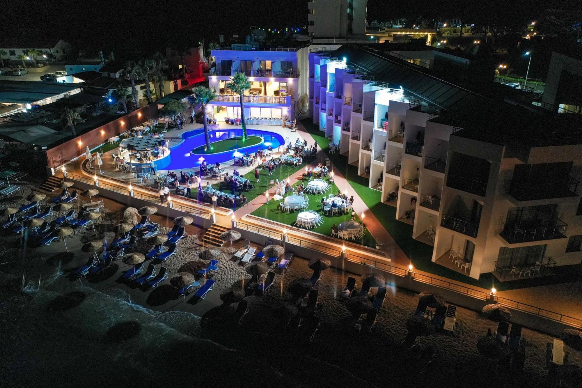 Mimoza Beach Hotel Agios Sergios Eksteriør billede
