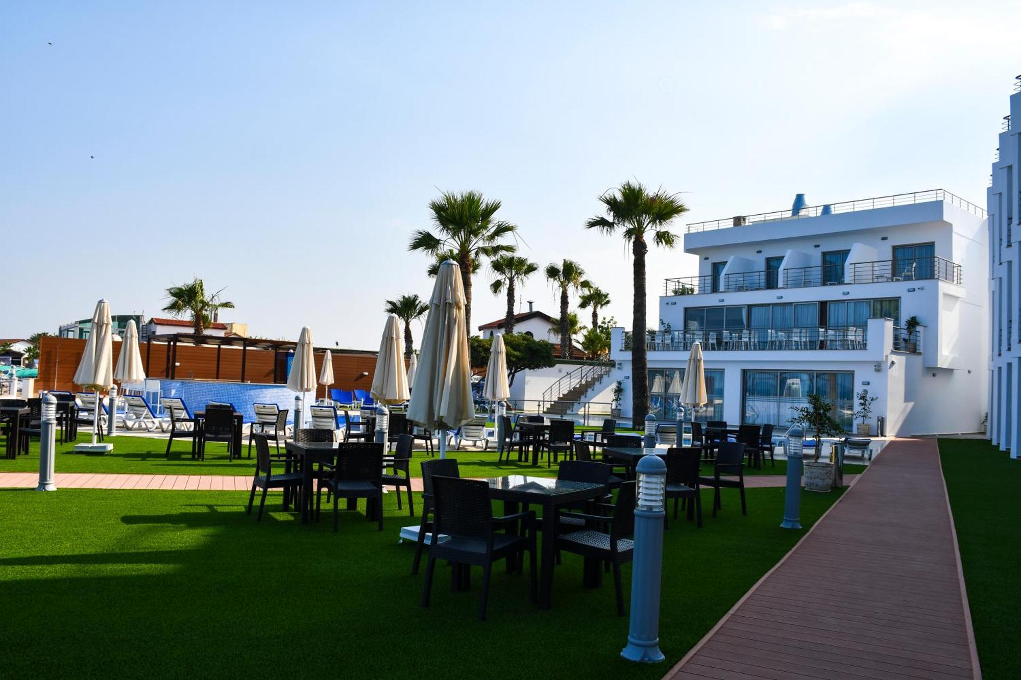 Mimoza Beach Hotel Agios Sergios Eksteriør billede