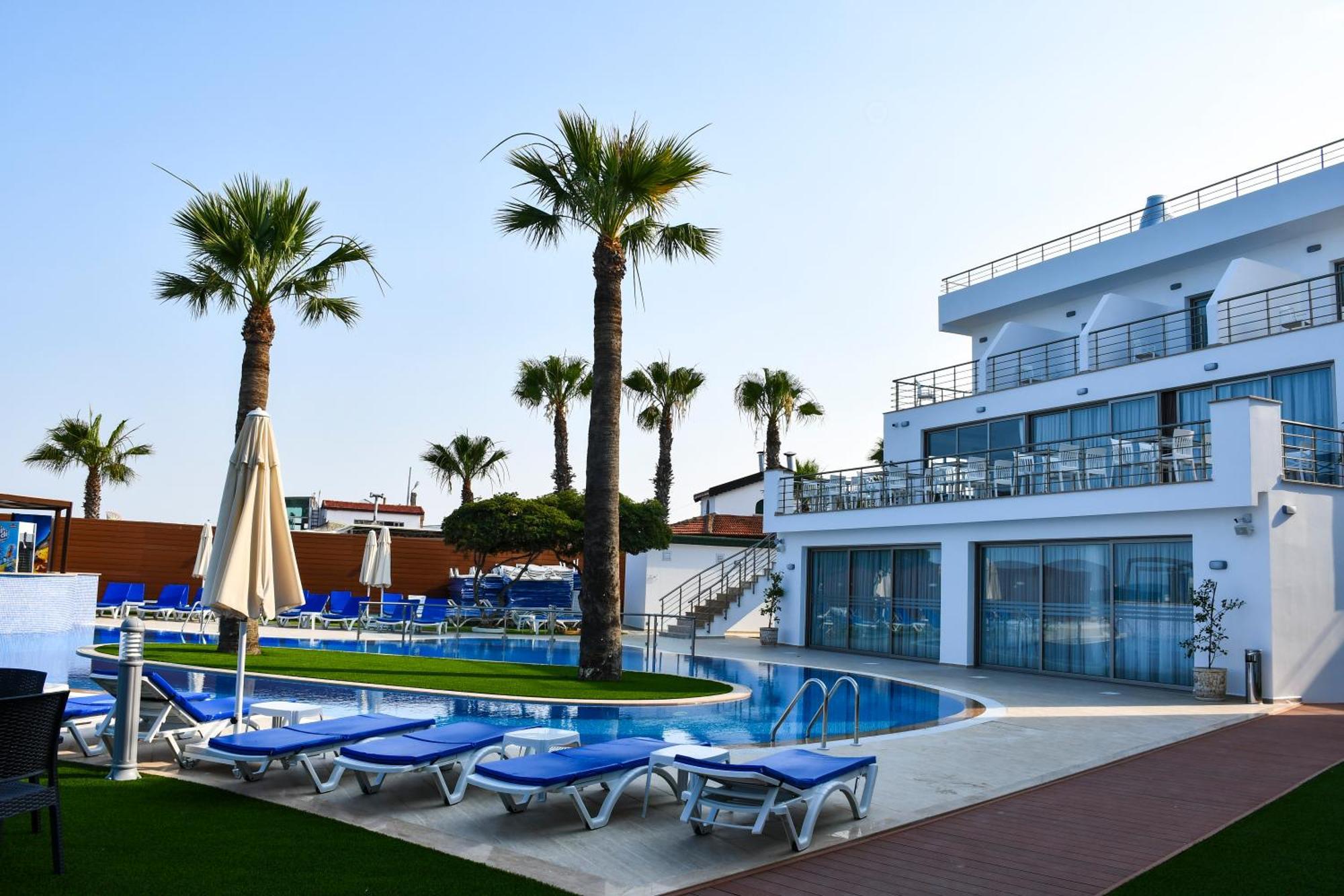 Mimoza Beach Hotel Agios Sergios Eksteriør billede