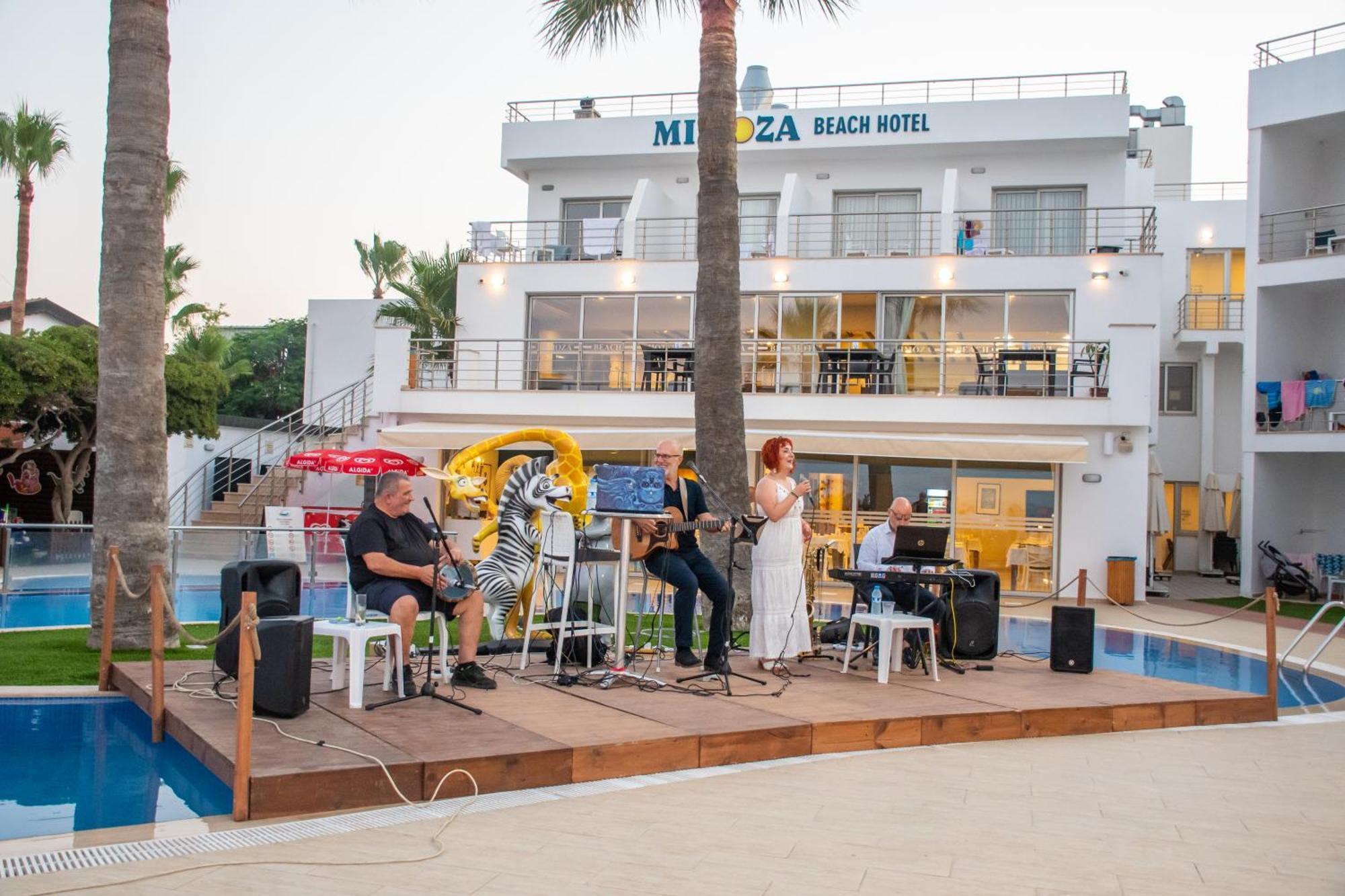 Mimoza Beach Hotel Agios Sergios Eksteriør billede
