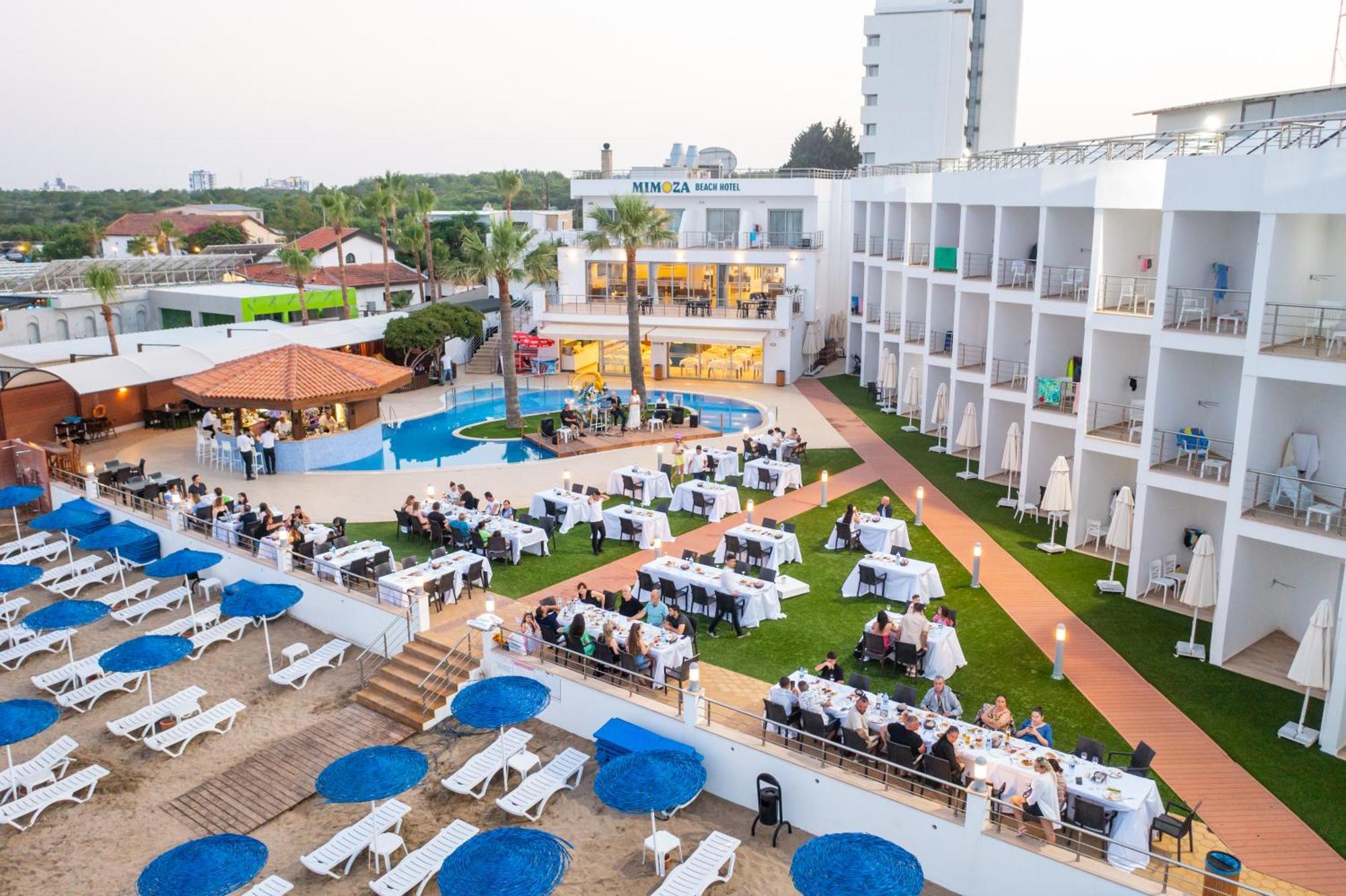 Mimoza Beach Hotel Agios Sergios Eksteriør billede