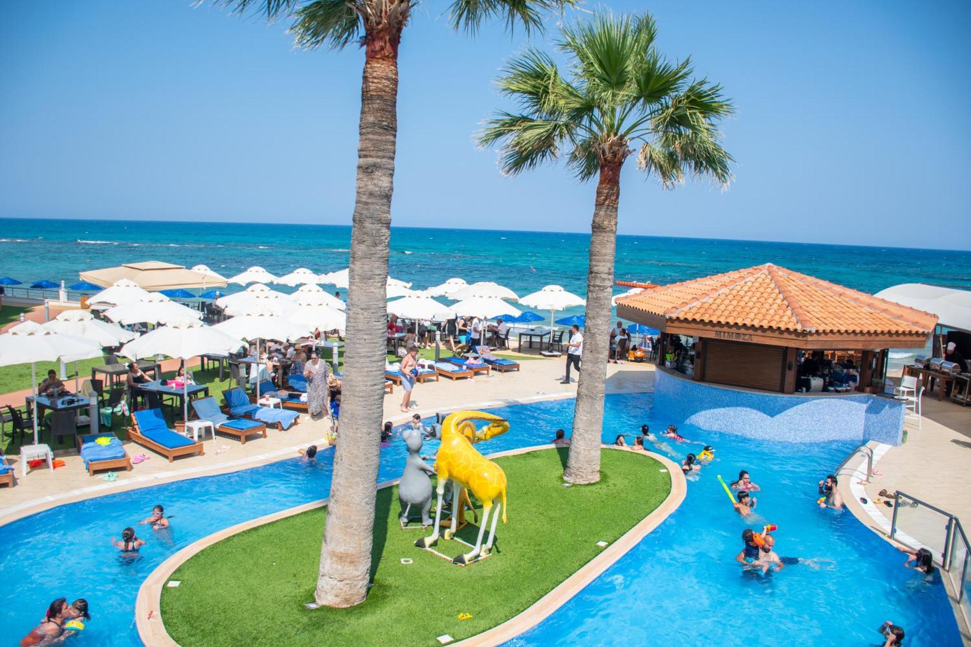 Mimoza Beach Hotel Agios Sergios Eksteriør billede